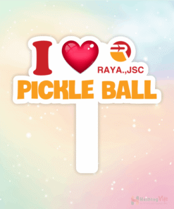 Hashtag cầm tay pickleball