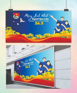 Backdrop đoàn thanh niên