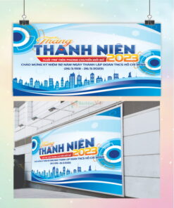 Backdrop đoàn thanh niên