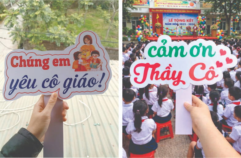 In hashtag kỷ yếu
