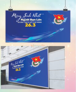 Backdrop đoàn thanh niên