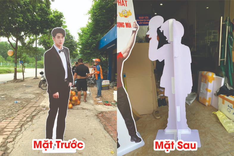 Standee hình người tỷ lệ 1:1
