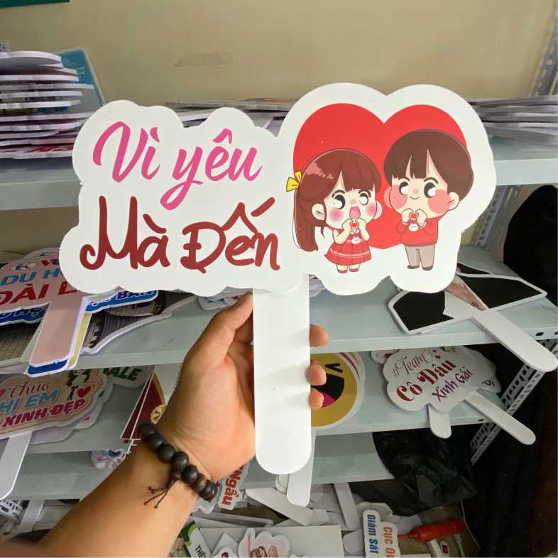 Hashtag chibi đám cưới