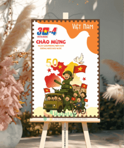 Bảng check in ngày 30/4