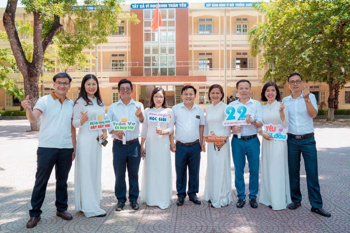 Hashtag trường học đẹp