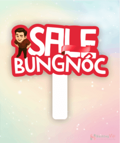Hashtag sale bung nóc