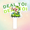 Hashtag cầm tay Deal tới