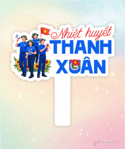 Hashtag cầm tay nhiệt huyết thanh xuân