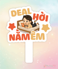Hashtag cầm tay Deal tới