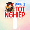 Hashtag cầm tay mừng lễ tốt nghiệp