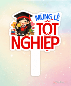 Hashtag cầm tay mừng lễ tốt nghiệp