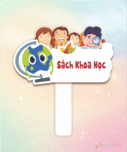 Hashtag cầm tay thư viện sách