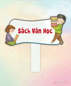 Hashtag cầm tay thư viện sách