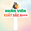Hashtag cầm tay Ngân Hàng