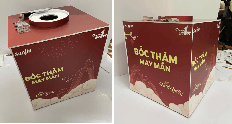Thùng bốc thăm trúng thưởng