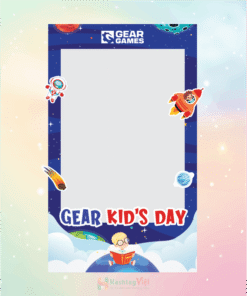 Khung Check in thương hiệu Gear Game