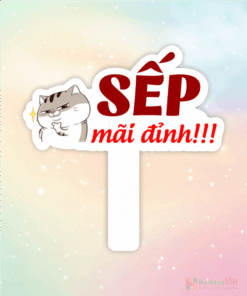 Hashtag cầm tay Sếp mãi đỉnh