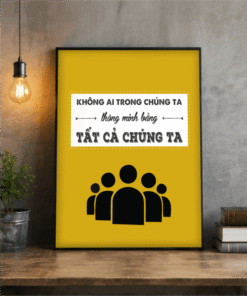 Tranh văn phòng không ai trong chúng ta bằng tất cả chúng ta