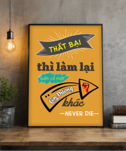Tranh Động Lực Thất Bại Thì Làm Lại