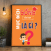 Tranh Động Lực Mục Đích Sống Của Bạn Là Gì