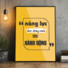 Tranh Động Lực Năng Lực Được Chính Minh Bằng Hành Động