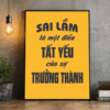 Tranh Động Lực Sai Lầm Là Một Điều Tất Yếu Của Trưởng Thành