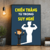 Tranh Động Lực Chiến Thắng Từ Trong Suy Nghĩ