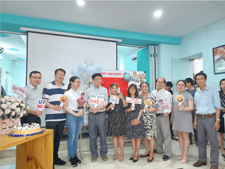 Hashtag sinh nhật Sếp size 32cm