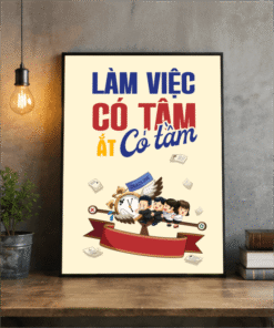 Tranh Văn Phòng Làm Việc Phải Có Tâm