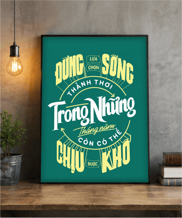 Tranh văn phòng đừng sống thảnh thơi trong những năm còn có thể chịu khổ