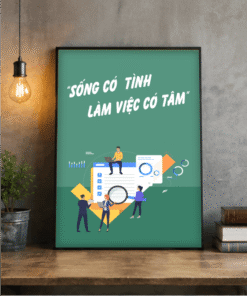 Tranh Văn Phòng Làm Việc Phải Có Tâm