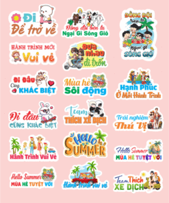 Thiết Kế Hashtag Du Lịch