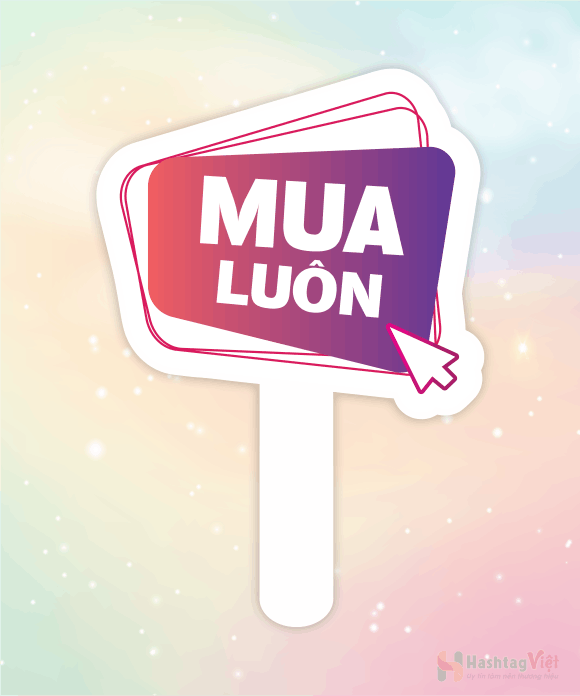 Hashtag live stream Mua Ngay