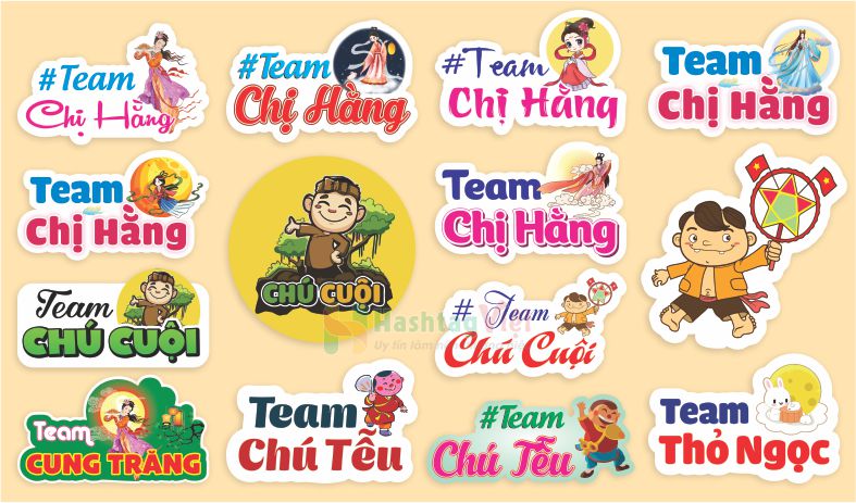Bộ hashtag trung thu đẹp