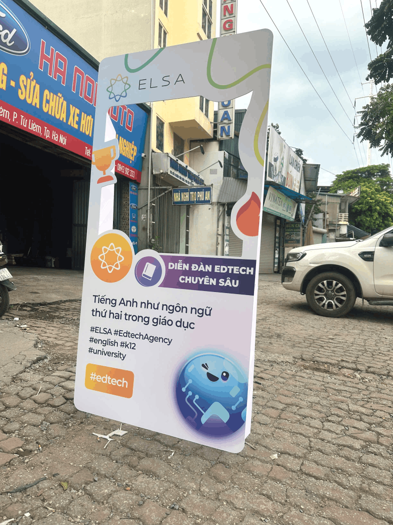 Khung checkin thương hiệu Elsa