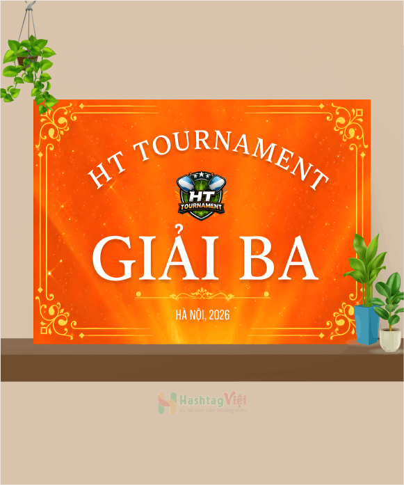 Bảng trao giải Pickleball