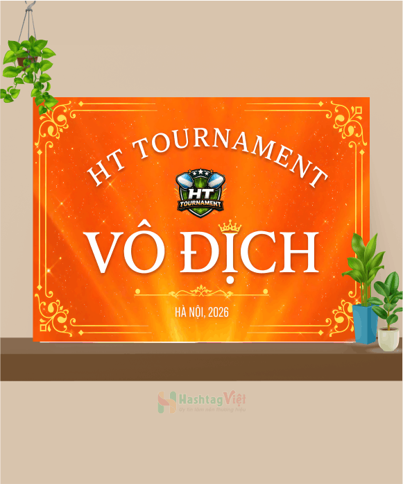 Bảng trao giải Pickleball