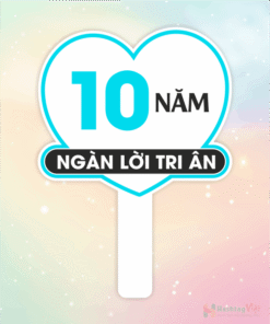 Hashtag kỷ niệm 10 năm thành lập công ty
