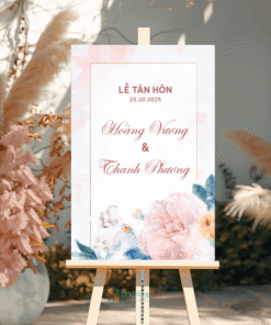 Bảng cổng cưới Phương & Vương