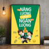Tranh văn phòng năng lượng mới có ngân lượng