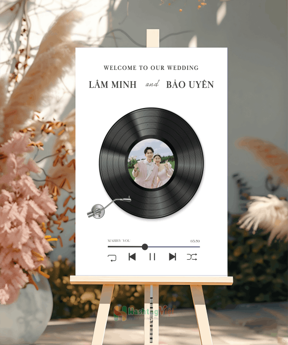 Bảng Cưới Lâm Minh & Bảo Uyên