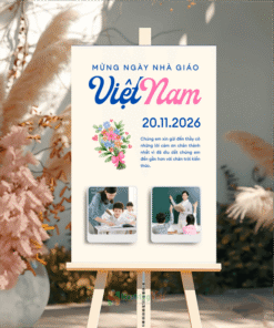 Bảng chào mừng ngày nhà giáo Việt Nam