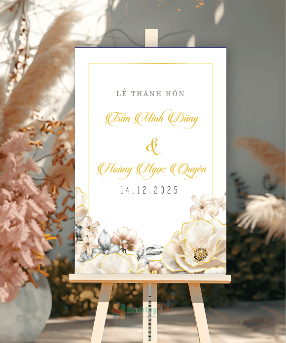 Bảng lễ thành Hôn Dũng & Quyên