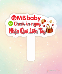 Hashtag cầm tay Mbbaby