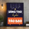 Tranh văn phòng sáng tạo là phải táo bạo