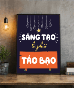 Tranh văn phòng sáng tạo là phải táo bạo