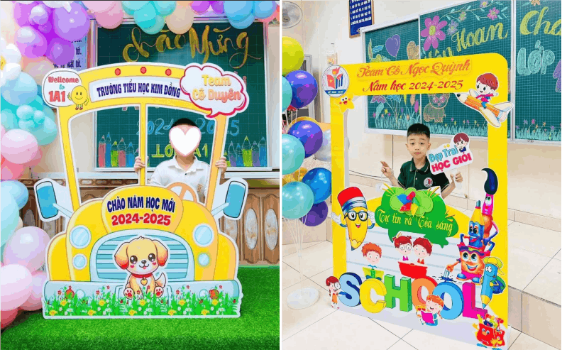 Bảng chào mừng năm học mới