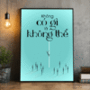 Tranh động lực không có gì là không thể