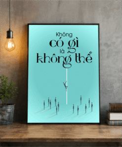 Tranh động lực không có gì là không thể