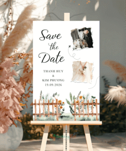 Bảng Cưới Save The Date